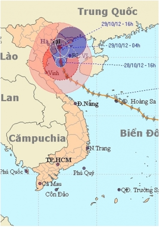 Đổ tháp truyền hình, vỡ đê biển do bão_1