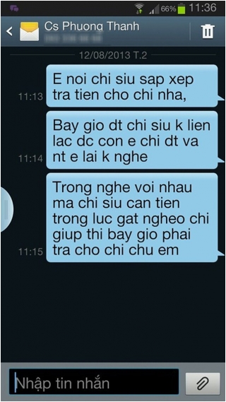 Chủ nợ Siu Black giả mạo tin nhắn bôi nhọ Phương Thanh_1