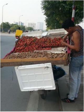 Dâu tây Trung Quốc mác Đà Lạt tràn ngập thủ đô_0