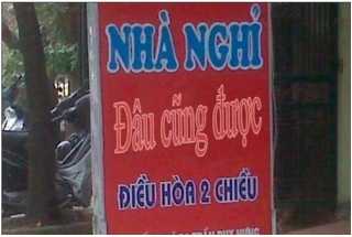 Những quảng cáo nhà nghỉ chỉ có ở VN_0