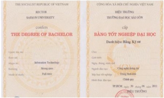 Bằng Đại học sai chính tả tiếng Anh ngớ ngẩn_1