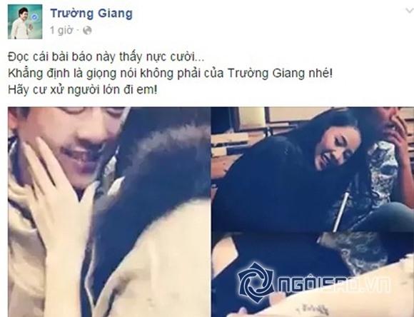 Trường Giang bức xúc với Quế Vân: Hãy cư xử người lớn đi em - 0