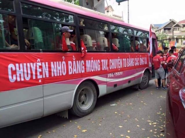  CĐV Hải Phòng tuần hành với pháo sáng…cháy rực những góc phố - 5