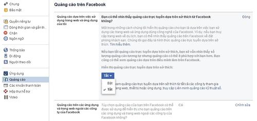 Cách vô hiệu hóa tính năng quảng cáo của Facebook - 1