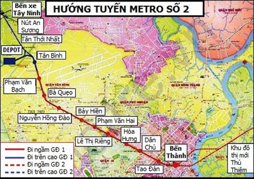 Nhà tài trợ Đức than phiền về tiến độ tuyến metro số 2 của TP HCM - 1