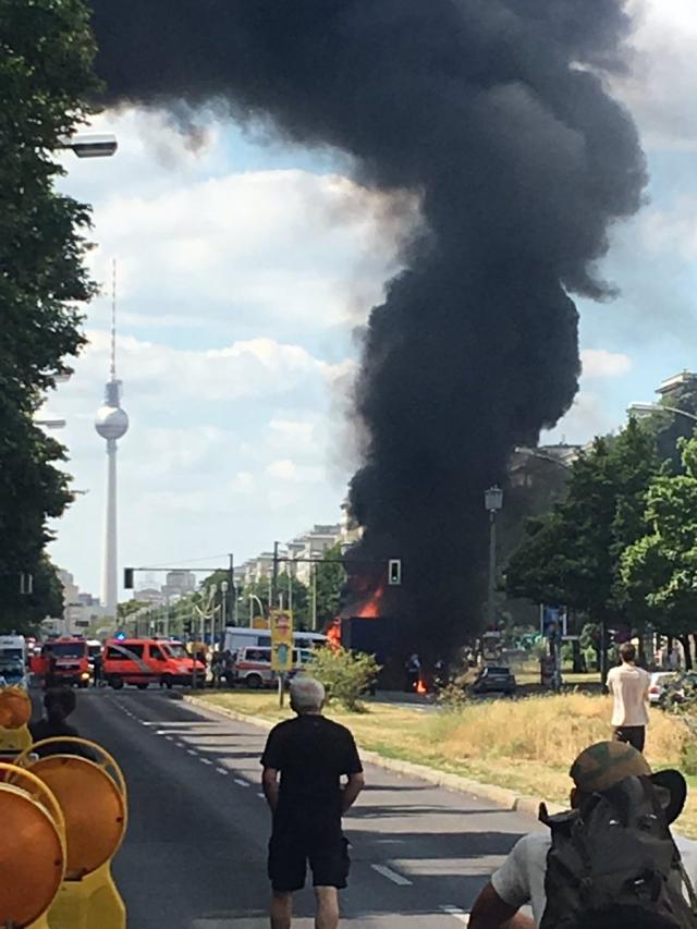 Nổ lớn trưa nay tại thủ đô Berlin chỉ là tai nạn - 0