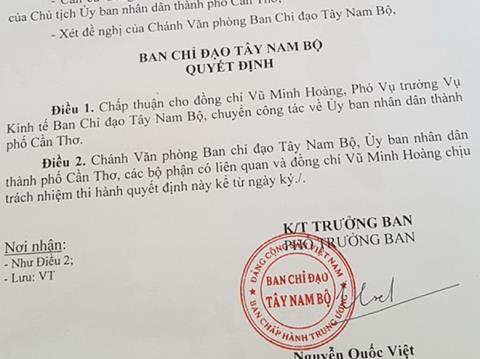 Bổ nhiệm Vụ phó 26 tuổi Vũ Minh Hoàng: Mâu thuẫn lời lãnh đạo - 1