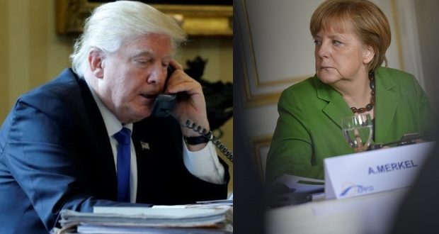 dien dam trump merkel