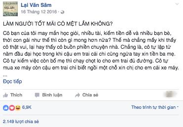 Lại Văn Sâm không phải tác giả của những bài viết ngàn like trên Facebook! - 6