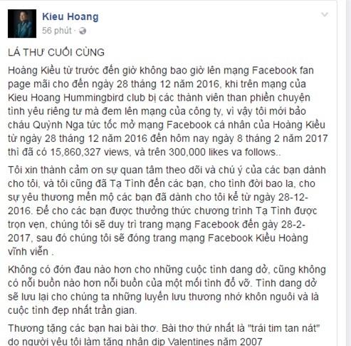 Trước khi đóng facebook, Hoàng Kiều cố bêu riếu Ngọc Trinh thế này - 4