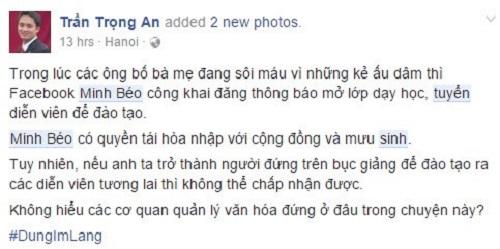 Khán giả phẫn nộ vì Minh Béo làm giảng viên, mở lớp đào tạo tài năng trẻ - 1