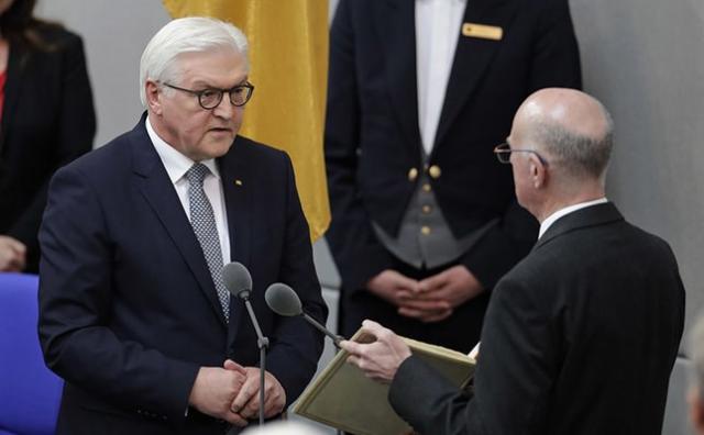 Tân Tổng thống Đức Frank Walter Steinmeier tuyên thệ nhậm chức - 0