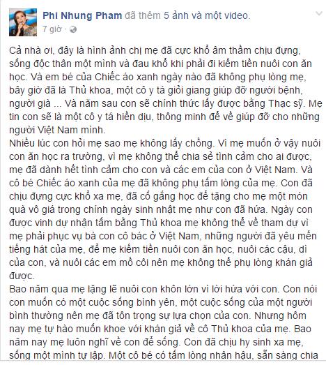 Hơn 20 năm giấu kín, Phi Nhung bất ngờ công khai con gái ruột? - 1