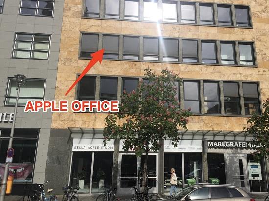 Business Insider phát hiện văn phòng bí mật của Apple tại Berlin - 0