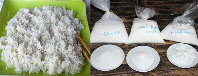 Cơm nở gấp 3, 4 lần nhờ hóa chất: Hiểm họa khôn lường - 1