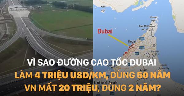 Vì sao đường cao tốc Dubai làm 4 triệu USD/km, dùng 50 năm, VN mất 20 triệu, dùng 2 năm? - 0