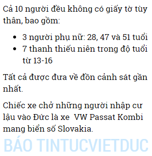 10 nguoi viet bi bat o duc