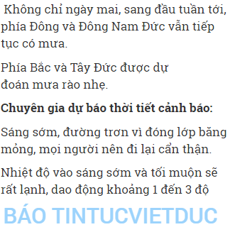 nhiet do lanh o duc