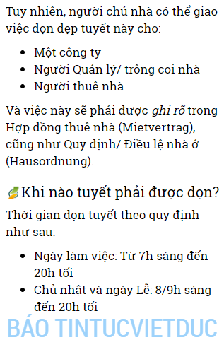 don tuyet truoc cua nha