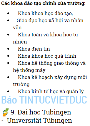 danh gia 100 truong dh tot nhat the gioi 2018 10 truong dai hoc chat luong hang dau cua nuoc duc 2