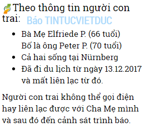 soc con trai va con dau bi nghi ngo giet va chon bo me duoi nen nha o nurnberg duc