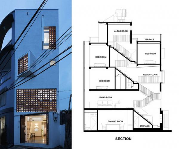 Báo Mỹ viết về ngôi nhà siêu hẹp, siêu méo nhưng đẹp như kiệt tác kiến trúc ở Sài Gòn - 2