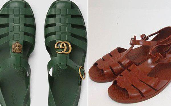 Có giá hơn 11 triệu nhưng hình như sandal của Gucci trông quá giống dép rọ bộ đội của nước ta thì phải - 0