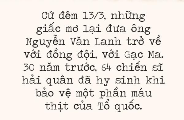 30 năm Gạc Ma - vết dằm đau nhói trong tim - 2