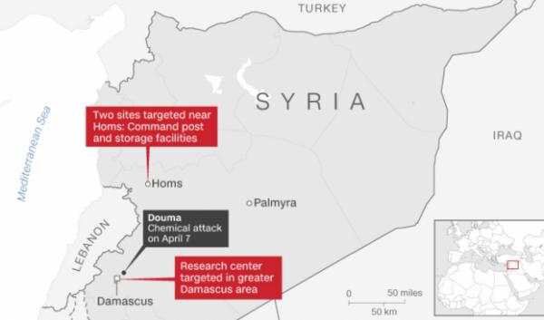 Dấu ấn tuần qua: 105 quả tên lửa phá hủy kho vũ khí hóa học ở Syria và thông điệp gửi tới Kim Jong Un - 3