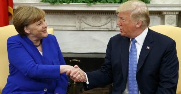 Tổng thống Trump vẫn dè dặt với Thủ tướng Đức Angela Merkel? - 0