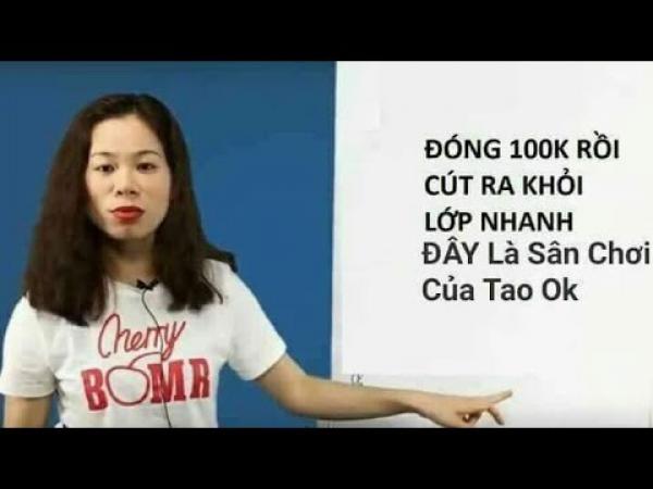 Cô giáo tiếng Anh xưng mày -tao, chửi học viên là “óc lợn”: Trả lại hàng chục triệu đồng học phí - 0