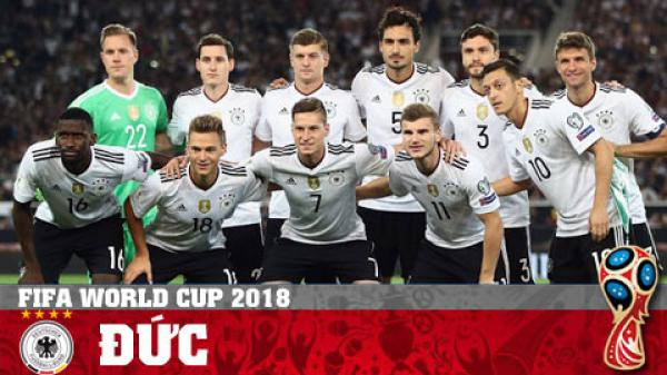 Lịch thi đấu World Cup 2018 của đội tuyển Đức - 0