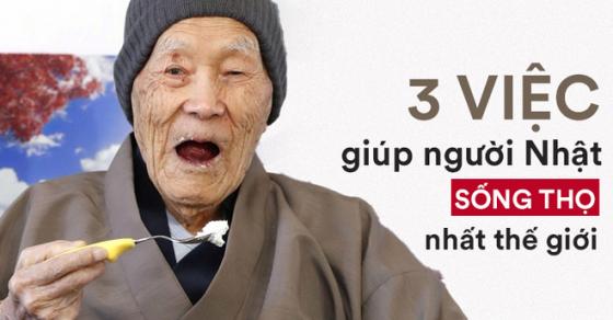 42 1 Bi Mat Song Tho Cua Nguoi Nhat Chi Can Lam 3 Viec Nay Suc Khoe Cua Ban Se Duoc Dam Bao
