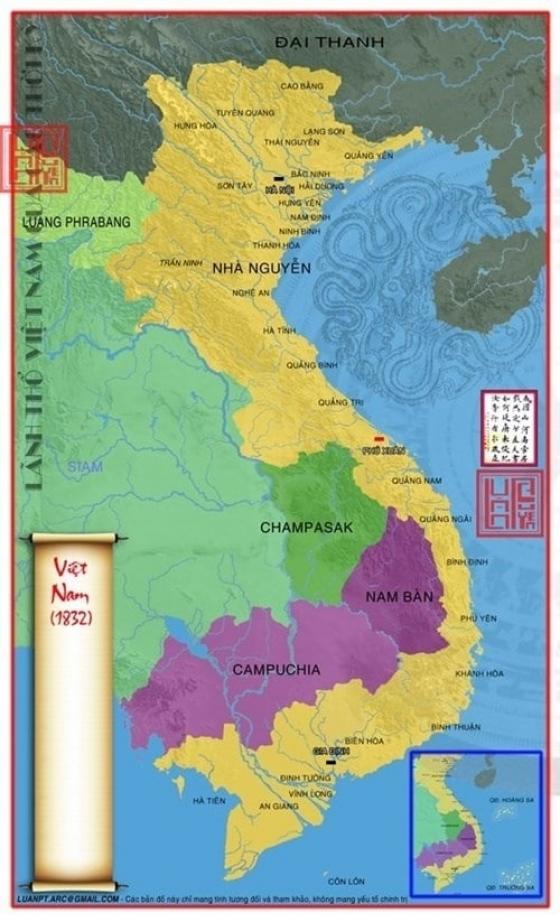 42 2 Thoi Vua Minh Mang Lanh Tho Viet Nam Rong Gap 17 Lan Hien Nay