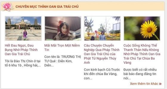 42 3 Thay Gi Tren Trang Web Chua Ba Vang