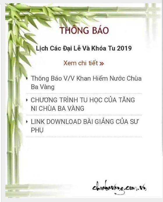 42 2 Hang Tram Bai Viet Goi Vong Va So Tai Khoan Tren Website Chua Ba Vang Bien Mat