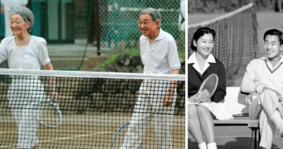 42 1 Chuyen Tinh Lang Man 60 Nam Cua Vua Va Hoang Hau Nhat Ban Du Bao Nam Di Nua Van Vui Ve Choi Tennis Cung Nhau