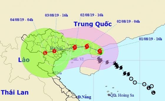 42 1 Tam Bao So 3 Do Bo Vao Hai Phong Quang Ninh Ha Noi Duoc Canh Bao Mua Lon