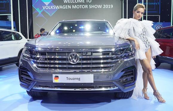 42 2 Volkswagen Touareg Trung Bay Tai Vms 2019 Co Duong Luoi Bo Duoc De Xuat Tieu Huy