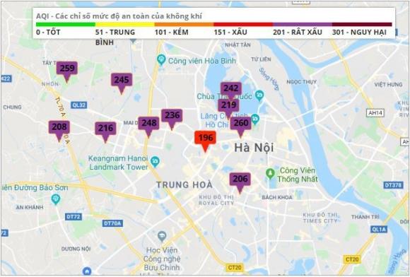 42 1 Sang 1312 Airvisual Xep Ha Noi O Nhiem Thu 2 The Gioi