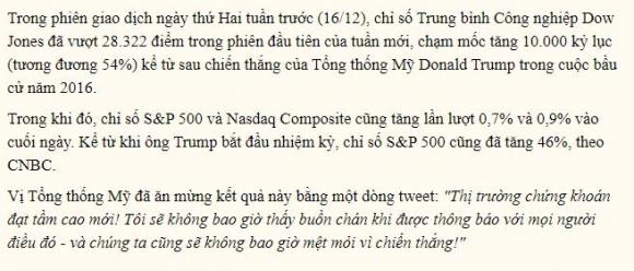 42 4 Giang Sinh Am Long Cua Tt Trump Vua Duoc Tq Tang Qua Khung Vua Lap Ky Luc Moi Bat Chap Bao Luan Toi