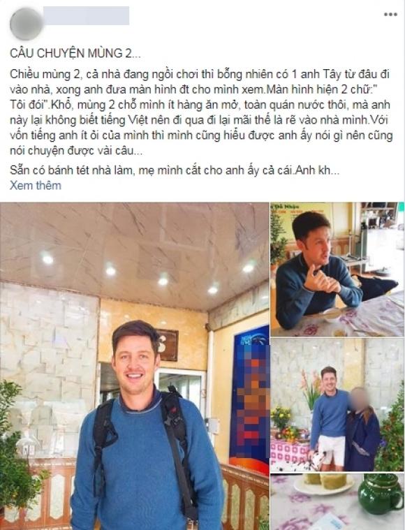 42 2 Bi Hai Chuyen Khach Tay Du Lich Viet Nam Vao Dip Tet Danh Lieu Vao Nha Dan Xin An Vi Hang Quan Dong Cua