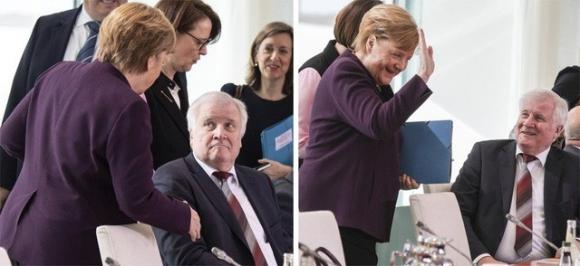 42 1 Thu Tuong Merkel Bi Tu Choi Bat Tay Vi Lo Ngai Lay Lan Virus Corona