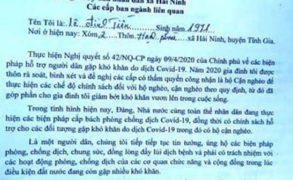 42 2 Su That Phia Sau Nhung La Don Khong Nhan Tien Ho Tro O Thanh Hoa