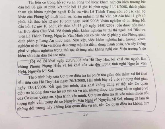 42 2 Vu An Ho Duy Hai Vi Sao 12 Nam Goi Ten Nguyen Van Nghi Bay Gio Lai La Nguyen Huu Nghi