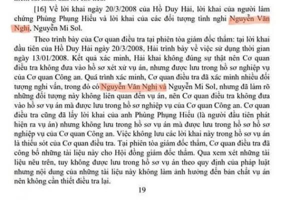 42 3 Vu An Ho Duy Hai Vi Sao 12 Nam Goi Ten Nguyen Van Nghi Bay Gio Lai La Nguyen Huu Nghi