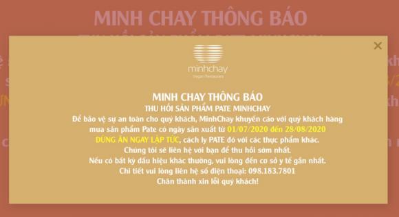 42 4 Vu Pate Minh Chay Cuc An Toan Thuc Pham Noi Gi Ve Viec Canh Bao Cham