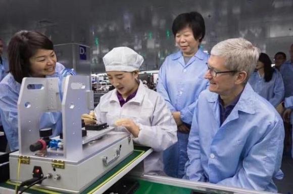 42 1 Trung Quoc Bat An Khi Apple Am Tham Roi Di