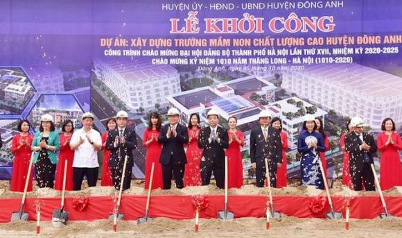 42 1 Ha Noi Khoi Cong 3 Cong Trinh Trong Diem Tong Von Hon 1200 Ty Dong Tai Dong Anh