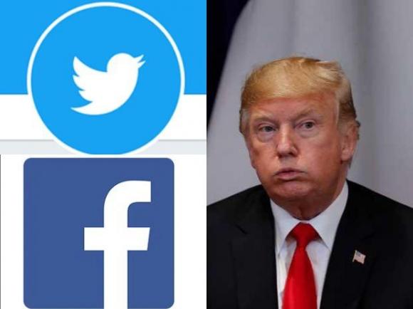 42 1 Facebook Twitter Dong Loat Khoa Tai Khoan Cua Ong Trump